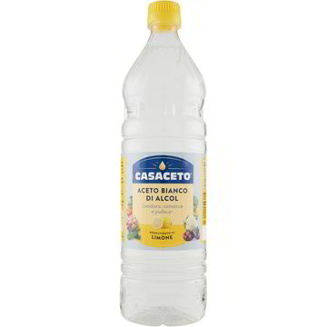 Aceto bianco di alcol aromatizzato al limone CASACETO 1000 ML - Coop Shop
