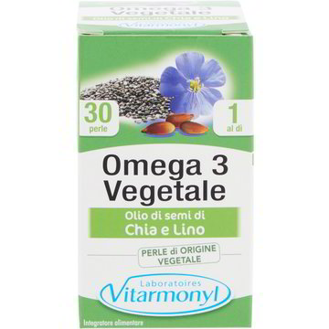 Integratore omega 3 olio semi di chia e lino x30 VITARMONYL - Coop Shop