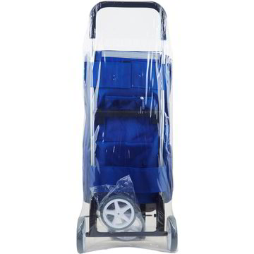 Carrello Portaspesa Rolser I-Max Star 4 Ruote In Alluminio – Blu, Borsa A Zaino Inclusa