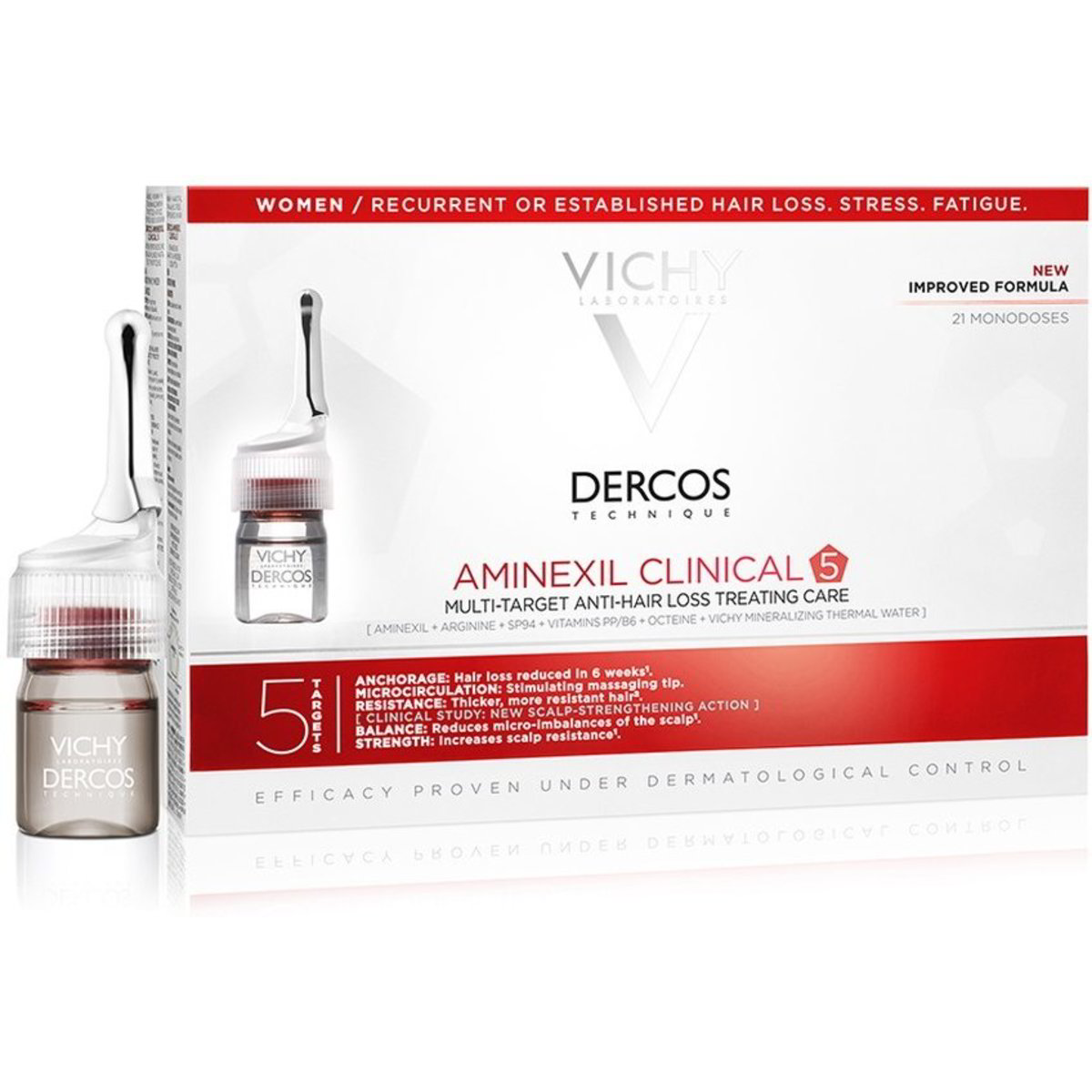 DERCOS AMINEXIL FIALE D.21X6ML - Coop Shop
