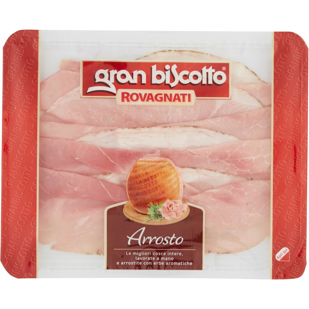 Prosciutto cotto arrosto alta qualità ROVAGNATI 130 G Coop Shop