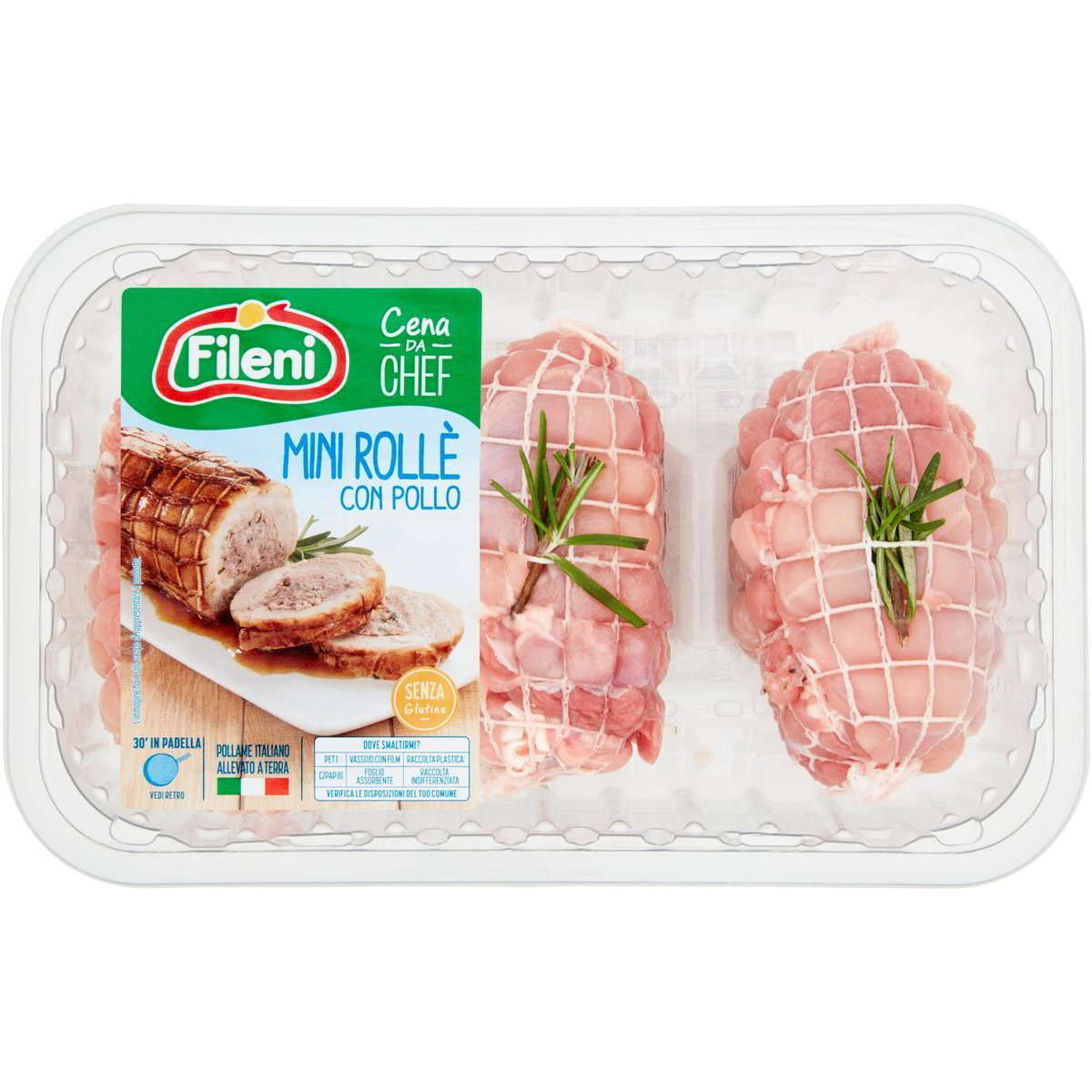 Pollo rollè mini FILENI 600 G - Coop Shop