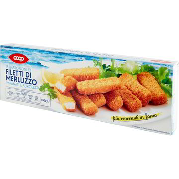 Merluzzo filetti 18 bastoncini COOP - Coop Shop