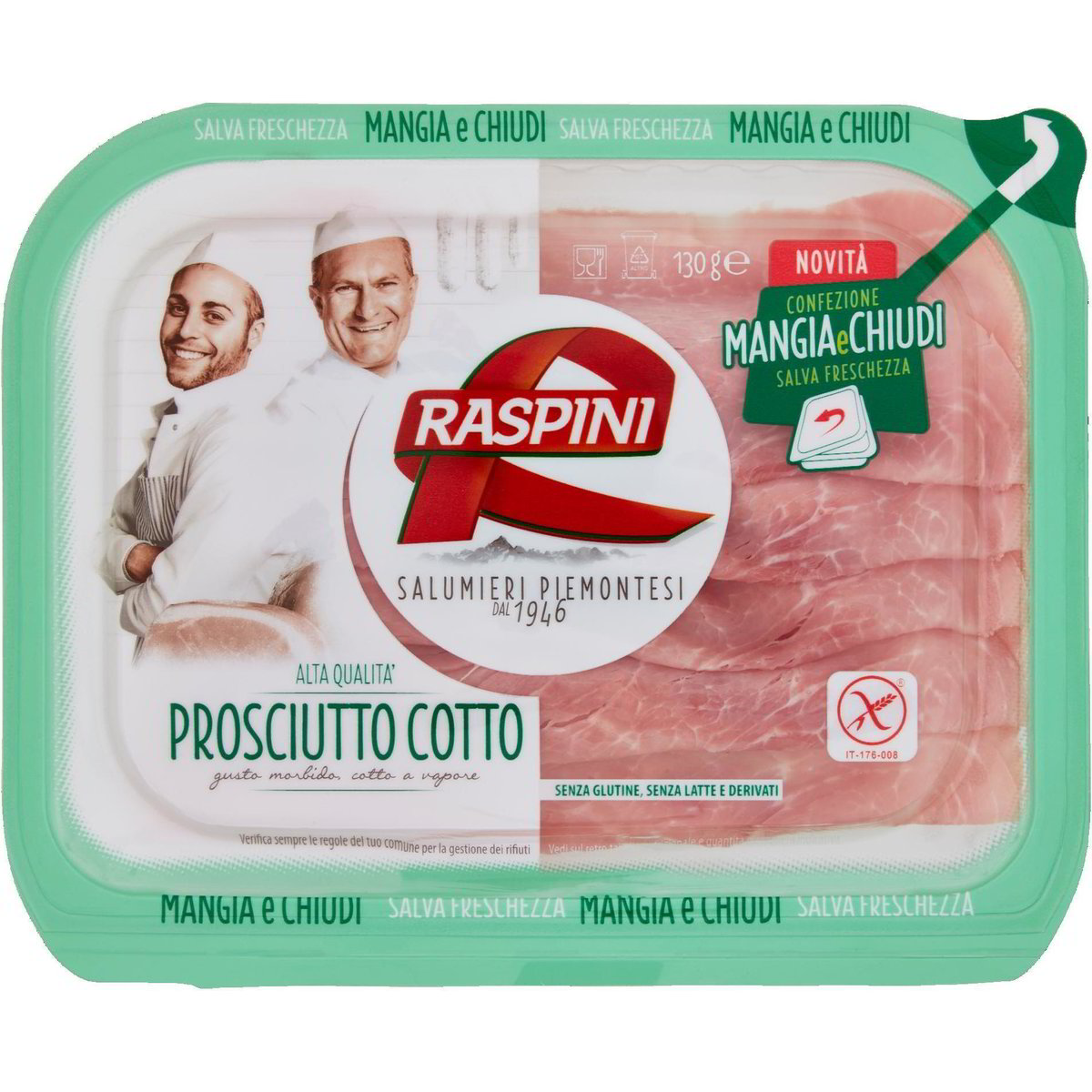 Prosciutto cotto alta qualità RASPINI 130 G Coop Shop