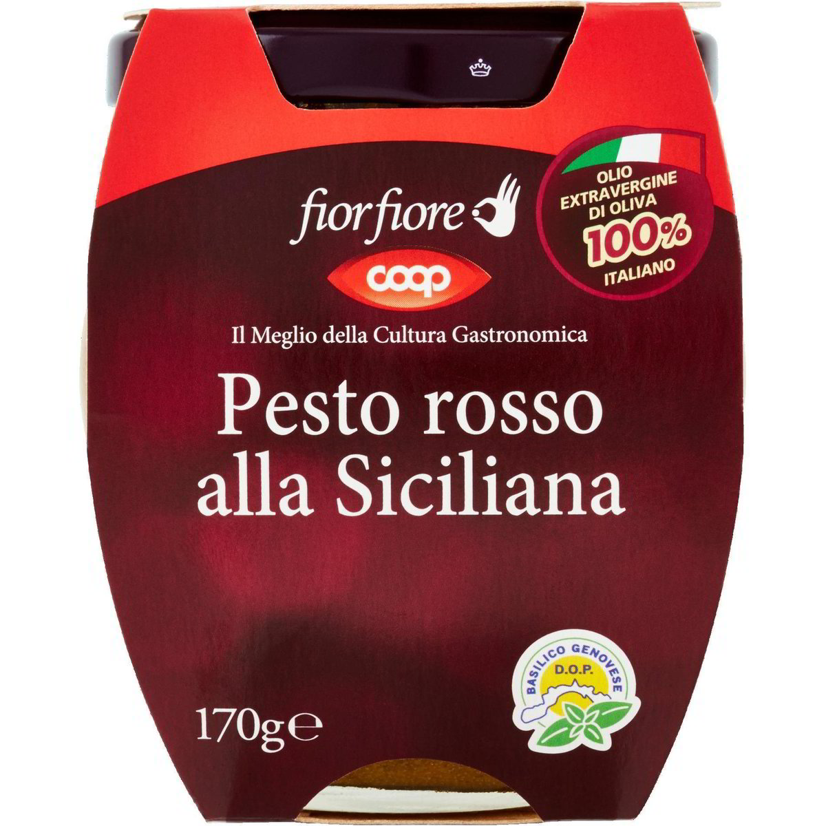 Pesto rosso alla siciliana COOP - FIOR FIORE 170 G - Coop Shop