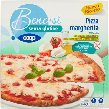 Pizza surgelata margherita senza glutine COOP - BENE SI - Coop Shop