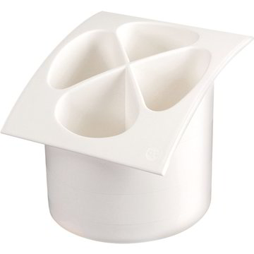 Scolaposate Bianco Perla & Rosso Con Vassoio - Made In Italy, Ecoplast - Foto 4