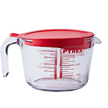 Misurino Caraffa Graduata Contenitore Laboratorio Plastica 1.000 ml 10