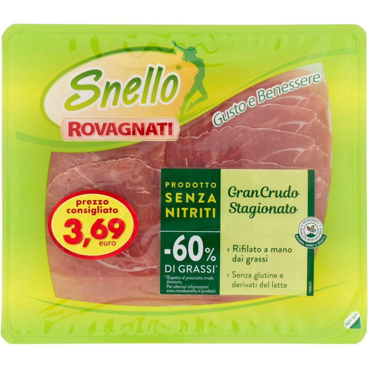 Prosciutto crudo stagionato snello ROVAGNATI 70 G Coop Shop