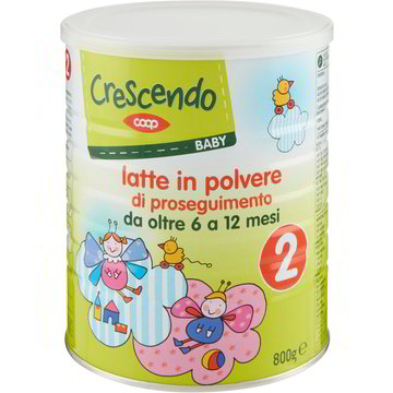 crescendo coop latte in polvere