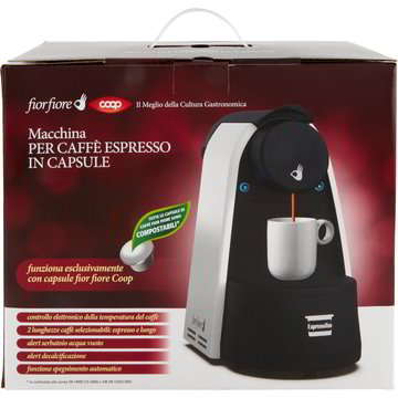 Macchina per caffè espresso capsule z0109 bianco COOP - FIOR FIORE - Coop  Shop