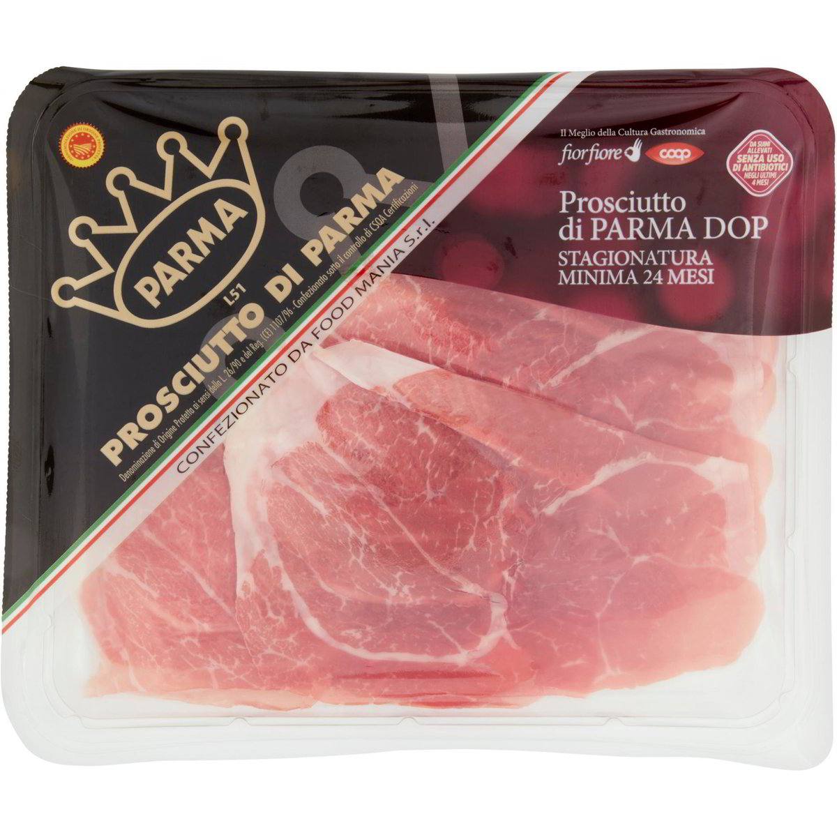 Prosciutto crudo di parma dop 24 mesi COOP FIOR FIORE 100 G Coop Shop