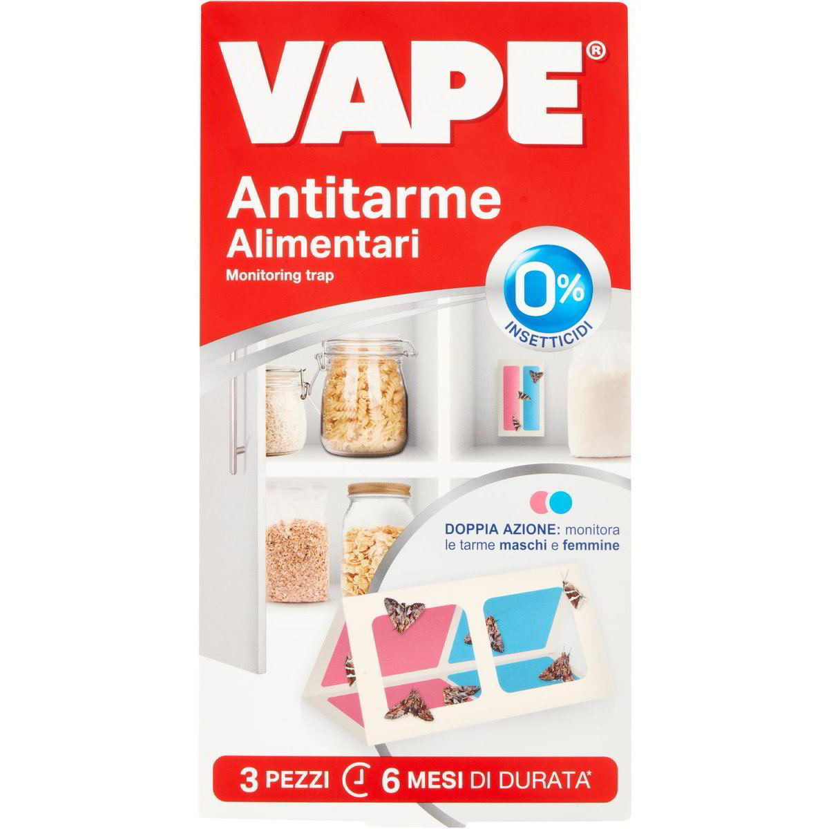 Vape GA0170700 Antitarme Alimentari, 2 Pezzi