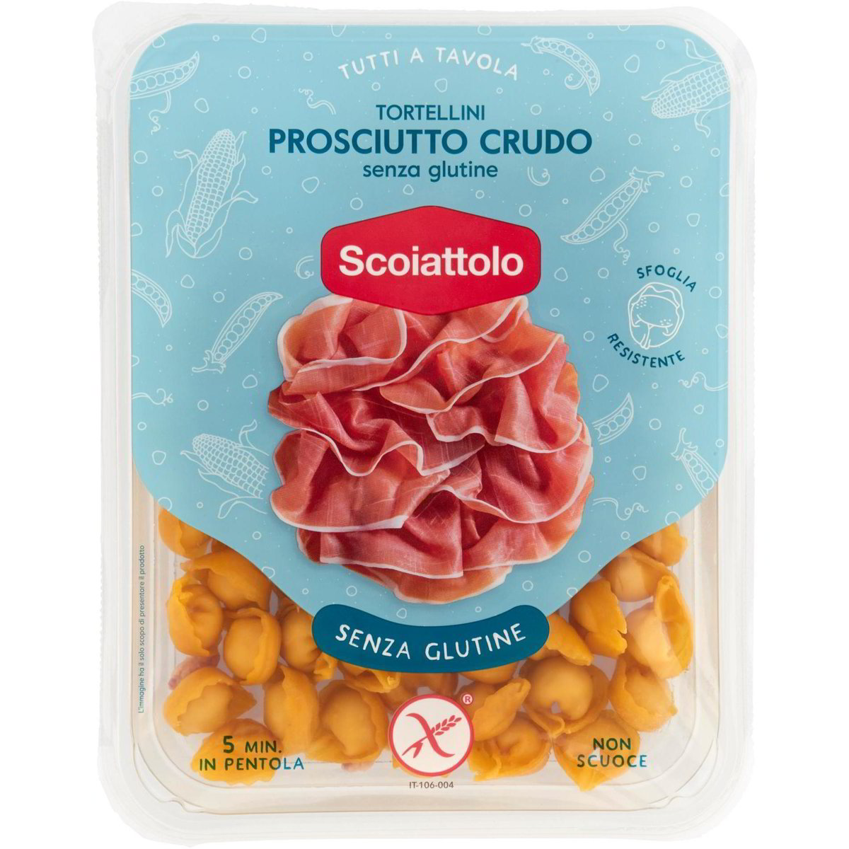 Tortellini al prosciutto crudo LO SCOIATTOLO 250 G Coop Shop