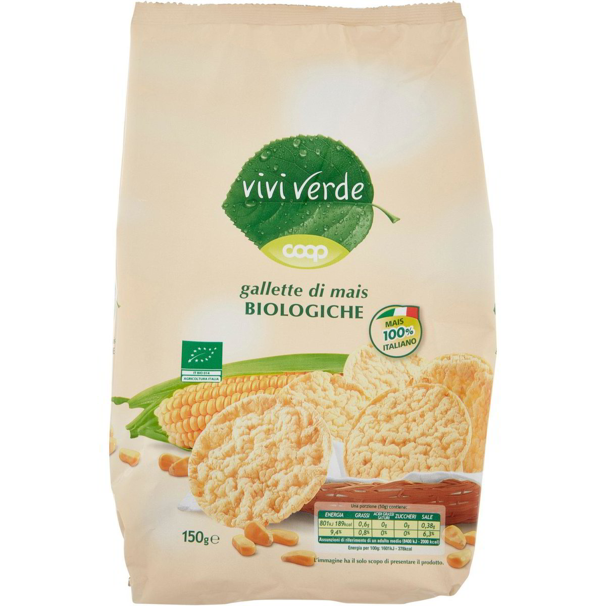 Gallette di mais COOP - VIVI VERDE 150 G - Coop Shop