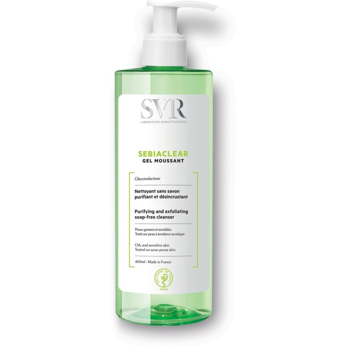 SVR SEBIACLEAR GEL MOUSS 400ML - Coop Shop