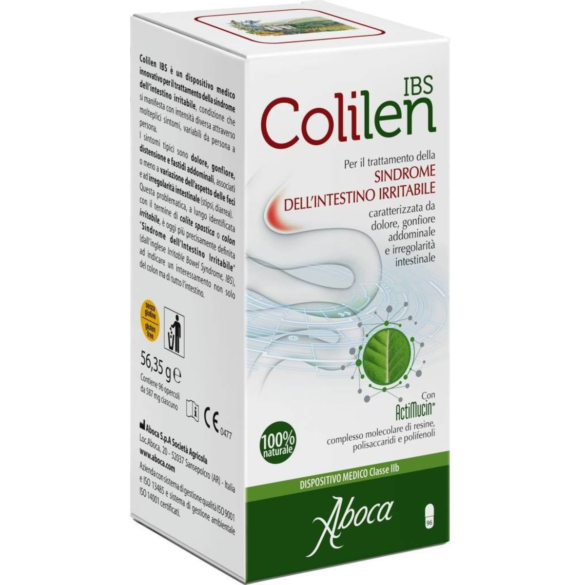 Compresse trattamento sindrome intestino irritabil COLILEN IBS 56,35 G ...