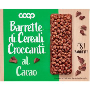 Barrette di cereali croccanti al cacao COOP 8 X 20 G - Coop Shop