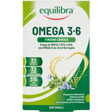 Integratore omega 3-6 x32 EQUILIBRA - Coop Shop
