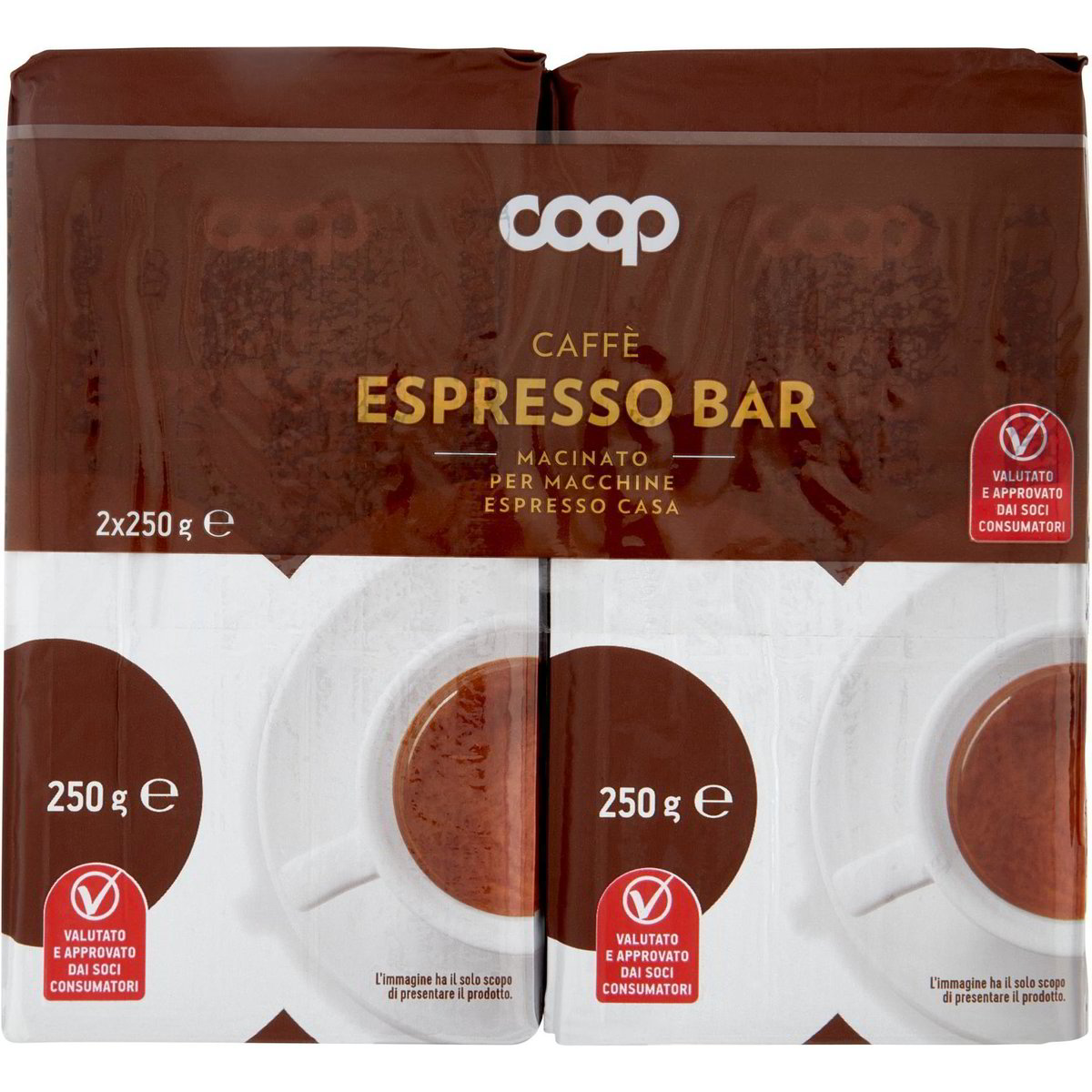 Caffè macinato espresso bar COOP 2 X 250 G Coop Shop
