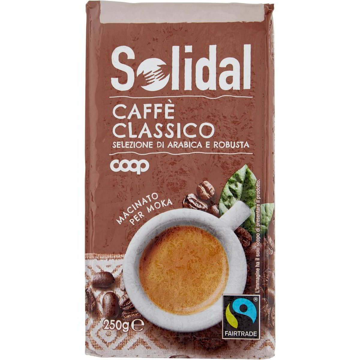 Caffè classico macinato per moka COOP - SOLIDAL 250 G - Coop Shop