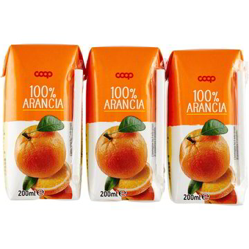 Succo arancia 100% COOP 3 X 200 ML - Coop Shop