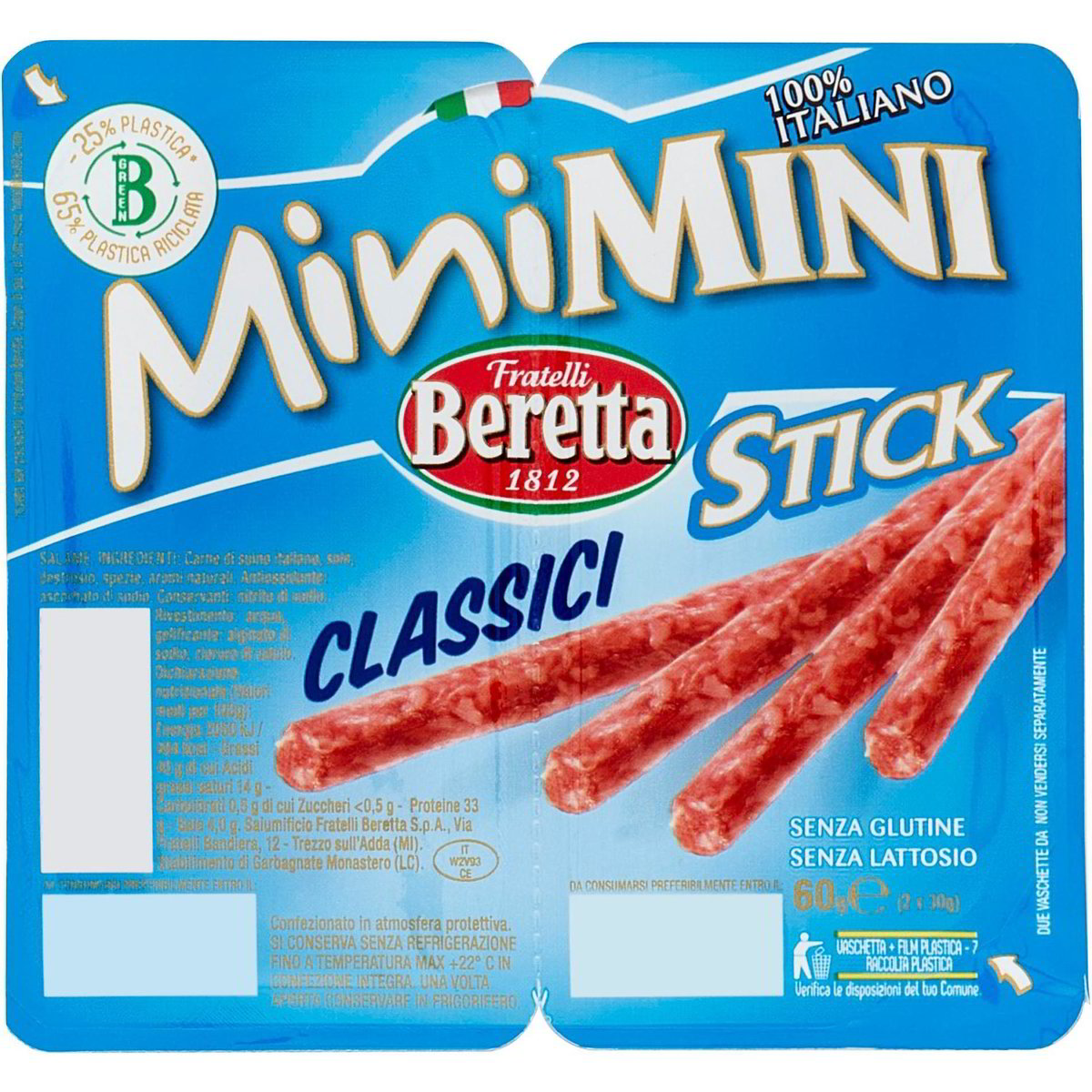 Salamini Saisonées De Foie Umbre Paquet Pz.6 S/V - Saucise Norcinerie Umbra - Gluten Free - Le Salumier 1978