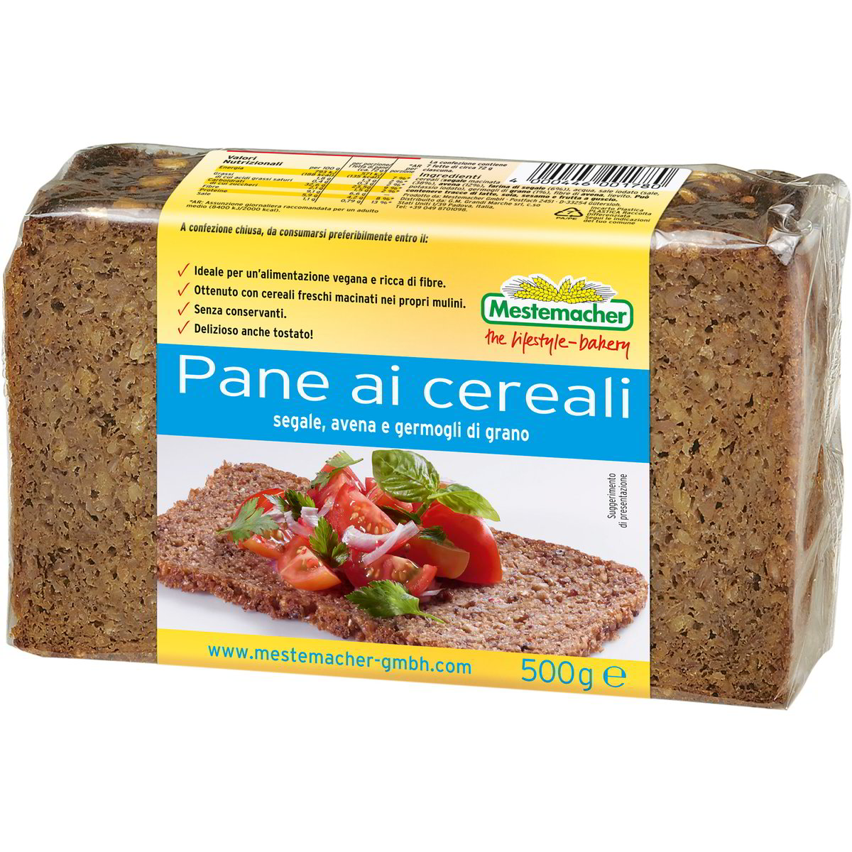 Pane ai cereali fitness MASTERMACHER 500 GR - Coop Shop