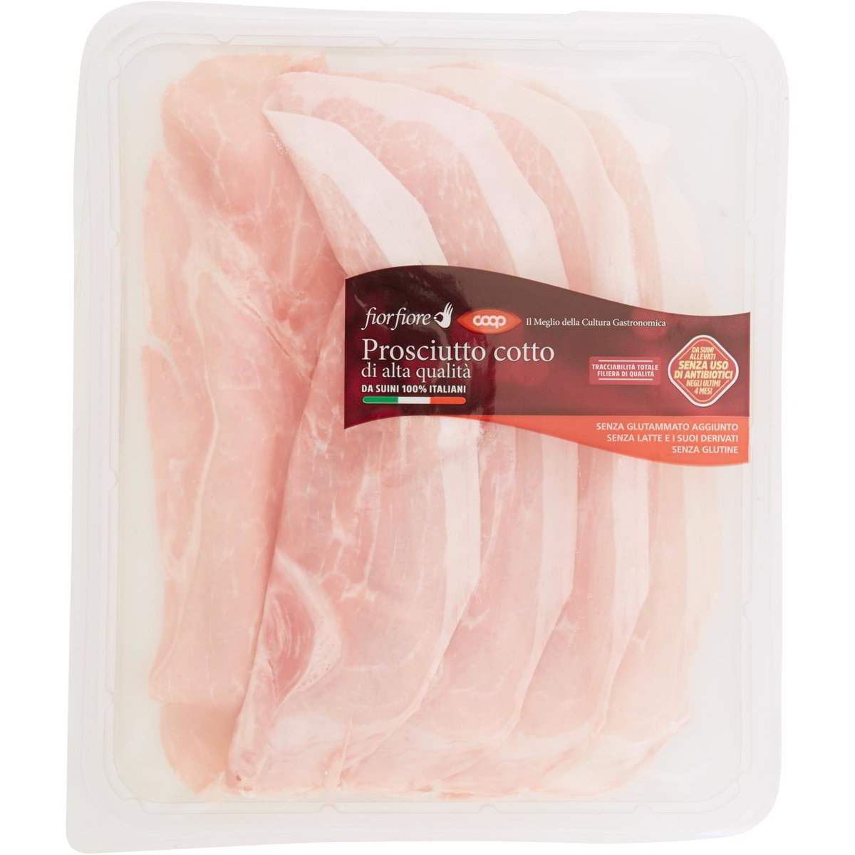 Prosciutto cotto di alta qualità COOP FIOR FIORE 140 G Coop Shop