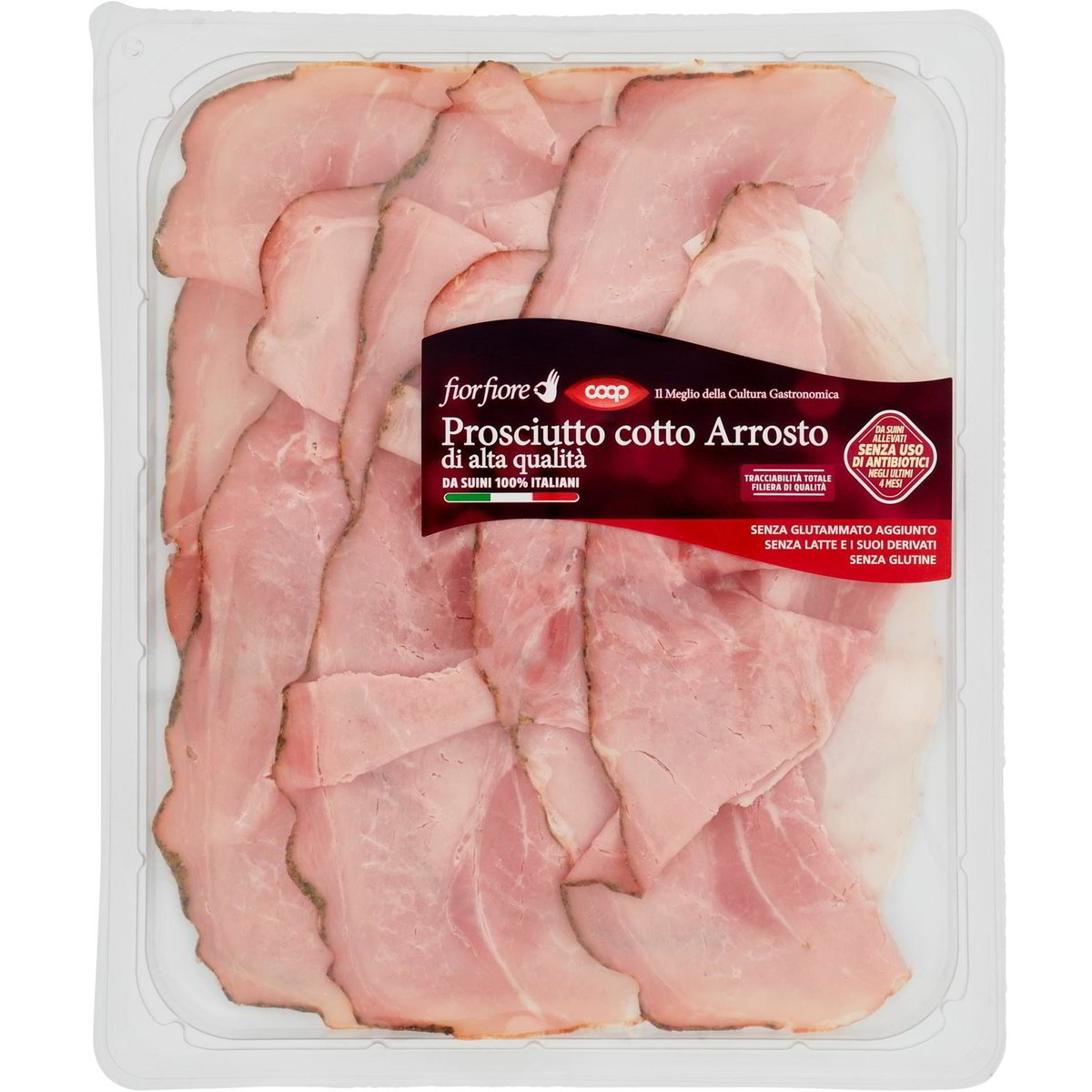 Prosciutto cotto arrosto di alta qualità COOP FIOR FIORE 100 G Coop