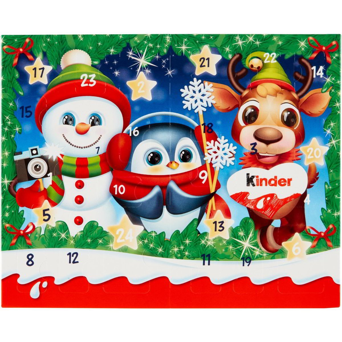 Calendario dell'Avvento Nutella e Kinder
