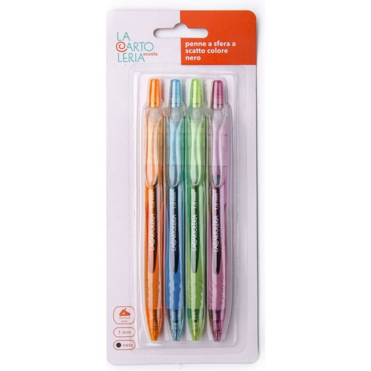 Uni-ball Zento Penne A Sfera Gel – 2 Penne Nere Punta Media 0.7mm – Scrittura Fluida, Design Elegante E Sostenibile (colori Bohémien)