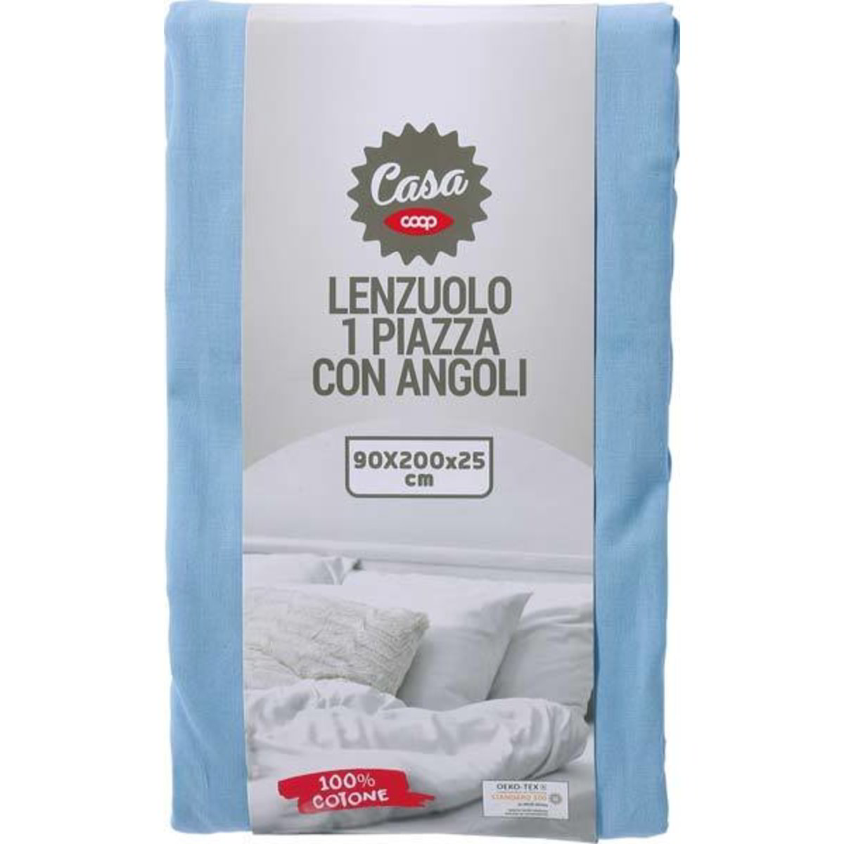 Lenzuolo Azzurro Stelle Bianche main image 1