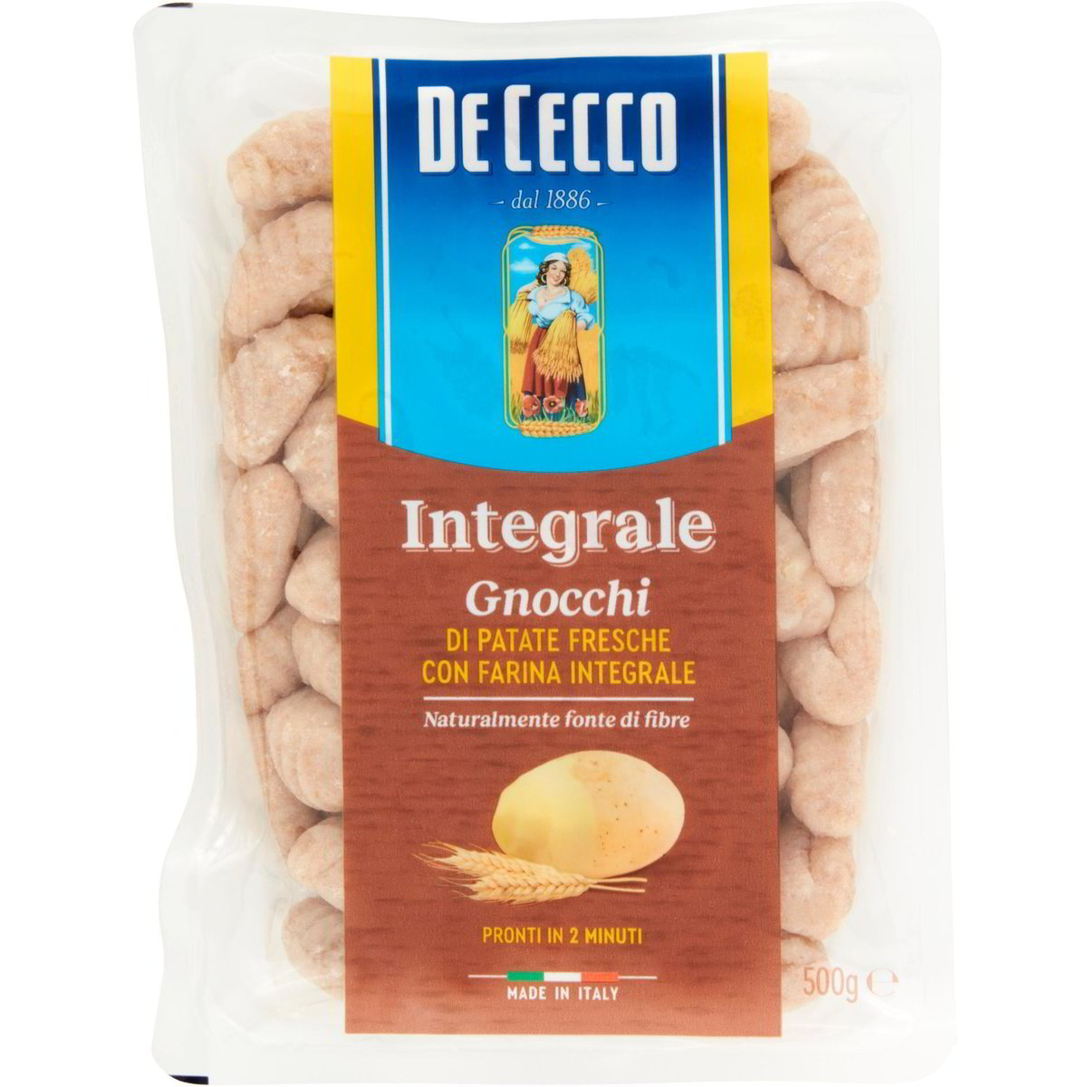 Gnocchi di patate fresche con farina integrale DE CECCO 500 G Coop Shop