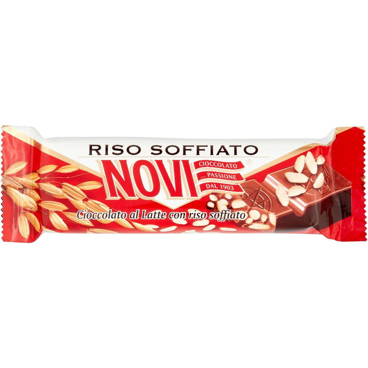 Novi Riso Barrette di cioccolato al latte con riso soffiato NOVI 21 G - Coop Shop