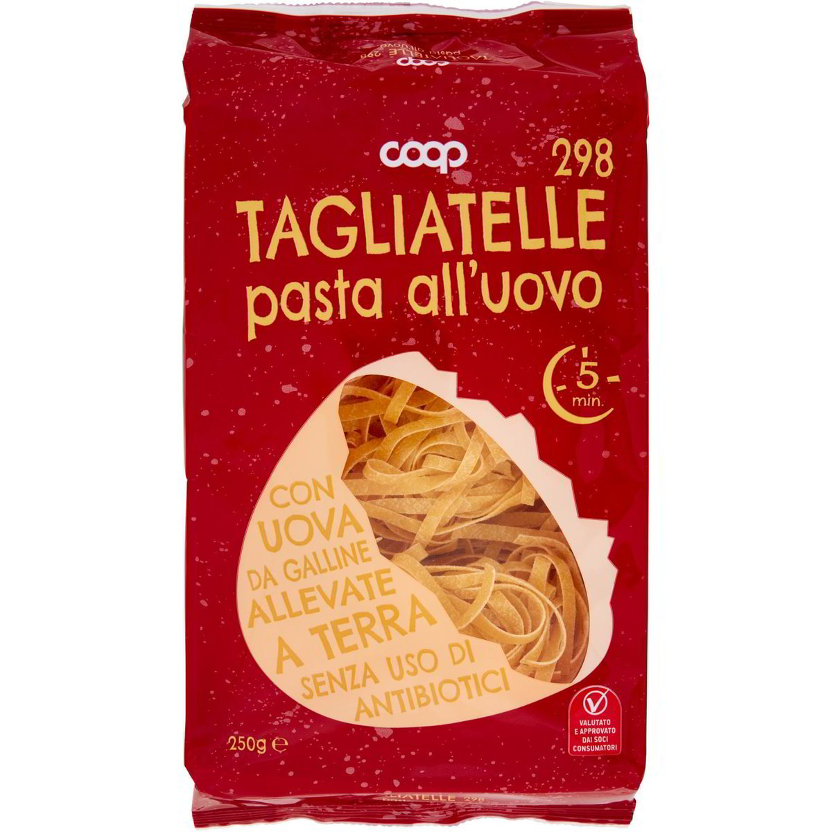 Tagliatelle all'uovo n.298 COOP 250 G Coop Shop