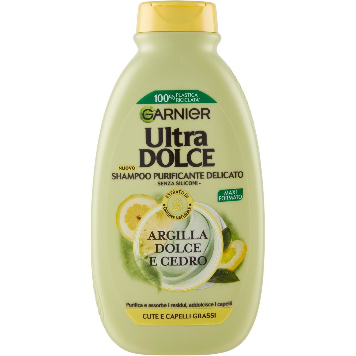 Shampoo capelli grassi purificante argilla/cedro GARNIER ULTRA DOLCE