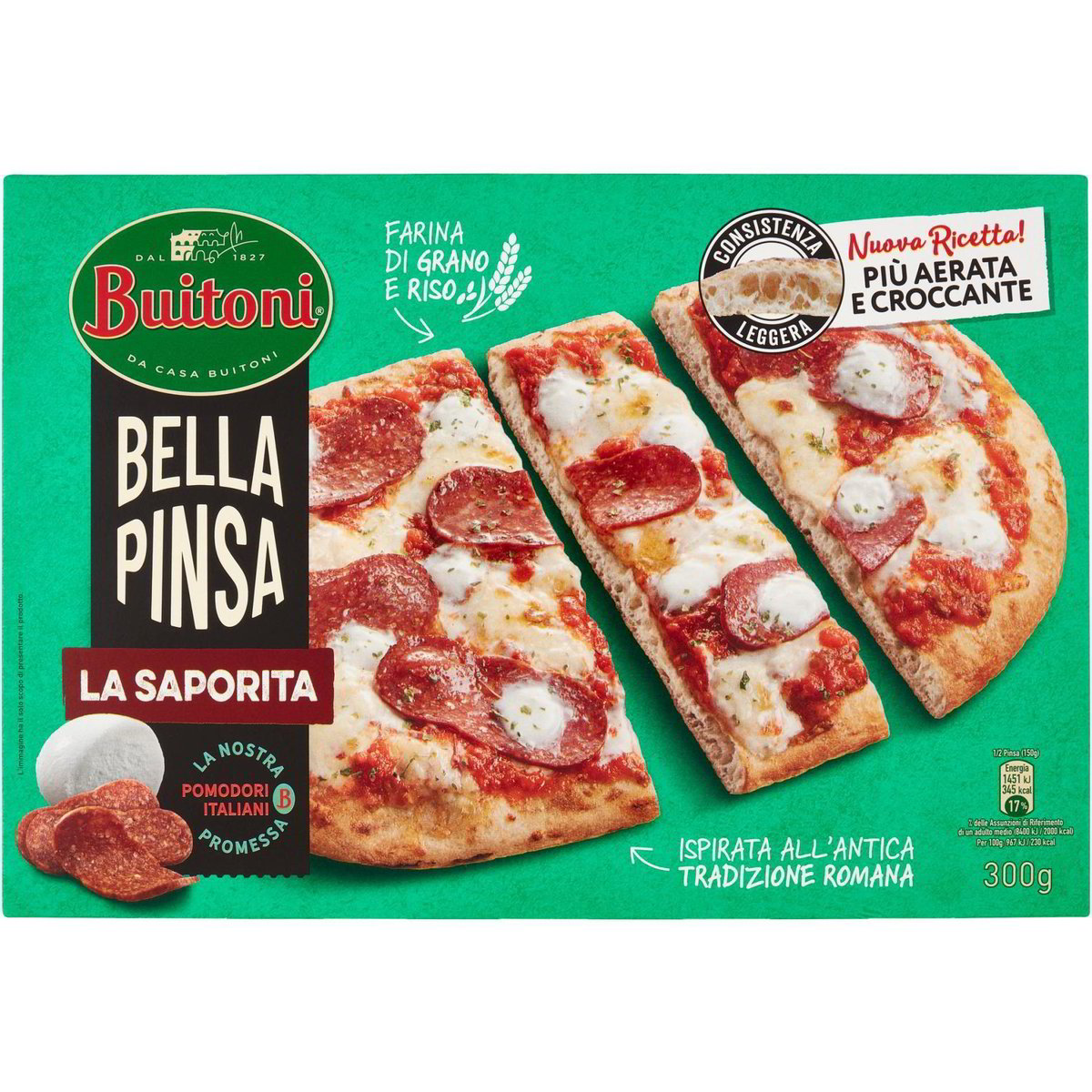 Pinsa la saporita BUITONI 300 G Coop Shop