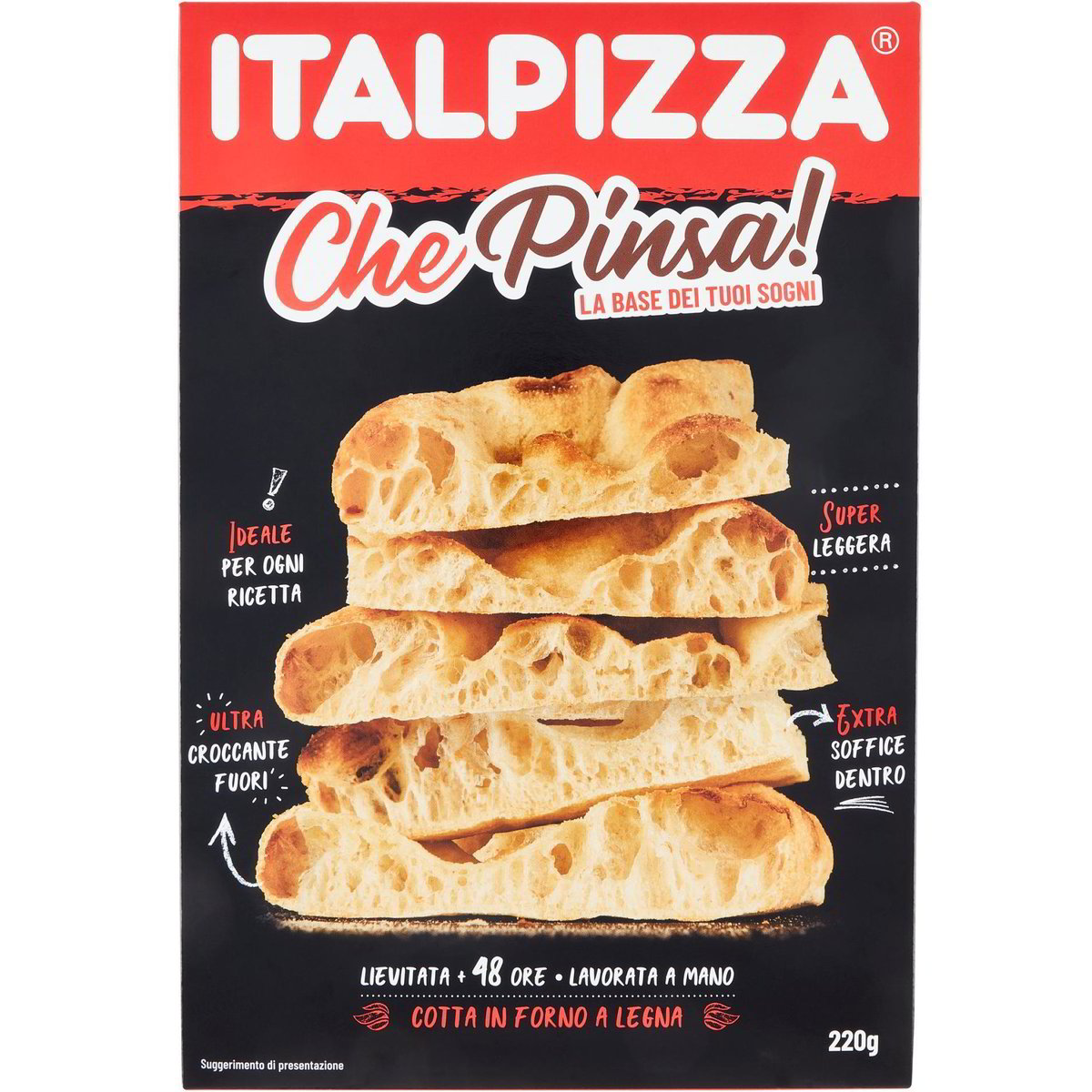 Base per pinsa ITALPIZZA 220 G Coop Shop