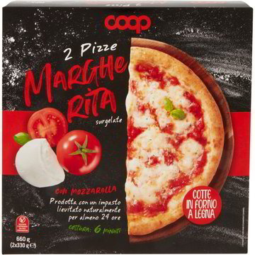 Pizza surgelata margherita COOP 2 X 330 G - Coop Shop