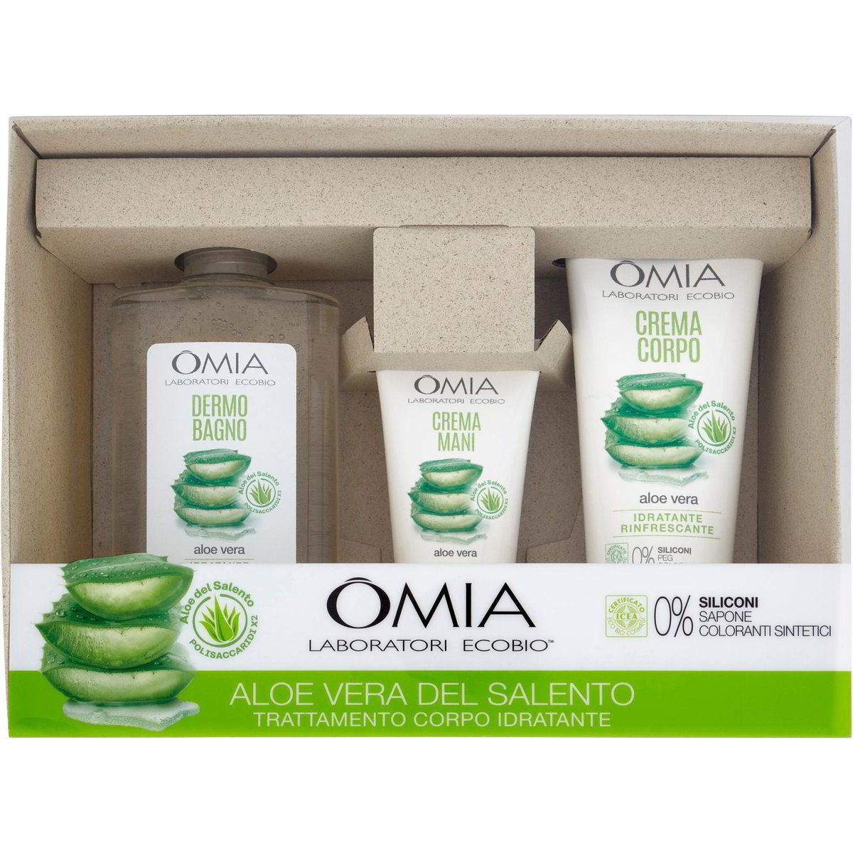 Confezione regalo aloe vera del salento trattament OMIA LABORATOIRES 1 PZ -  Coop Shop