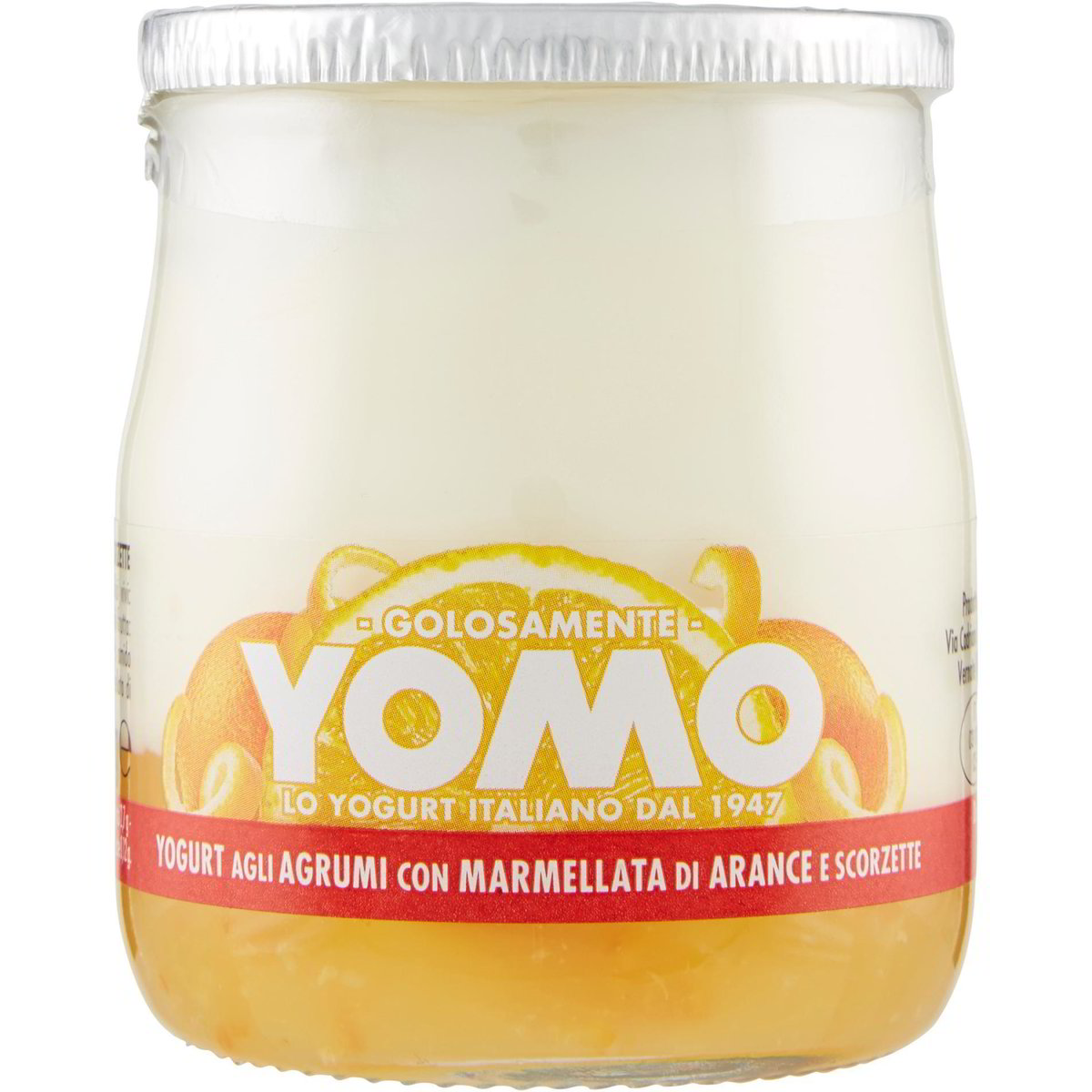 Yogurt intero agli agrumi con marmellata di arance YOMO 150 G - Coop Shop