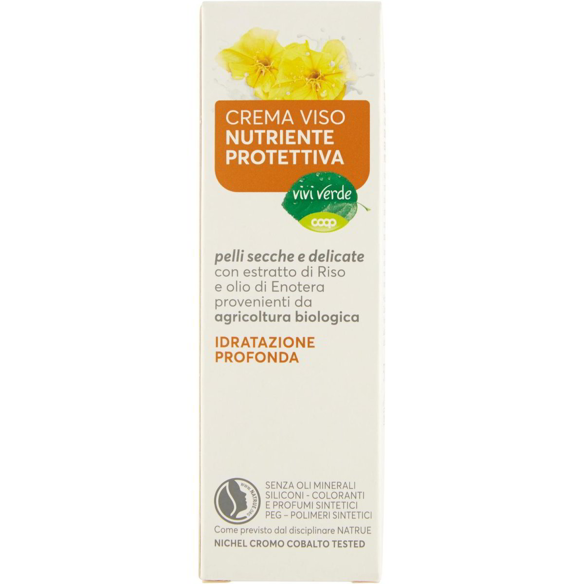 Crema viso nutriente pelli secche e delicate COOP - VIVI VERDE 50