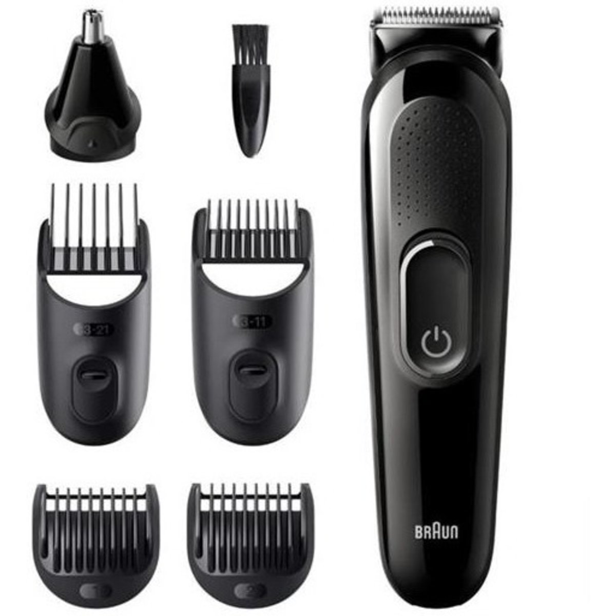 Braun Series RASOIO ELETTRICO BARBA, Tagliacapelli Uoo E Rifinitore BARBA, REGOLABARBA UOO Con - Foto 6