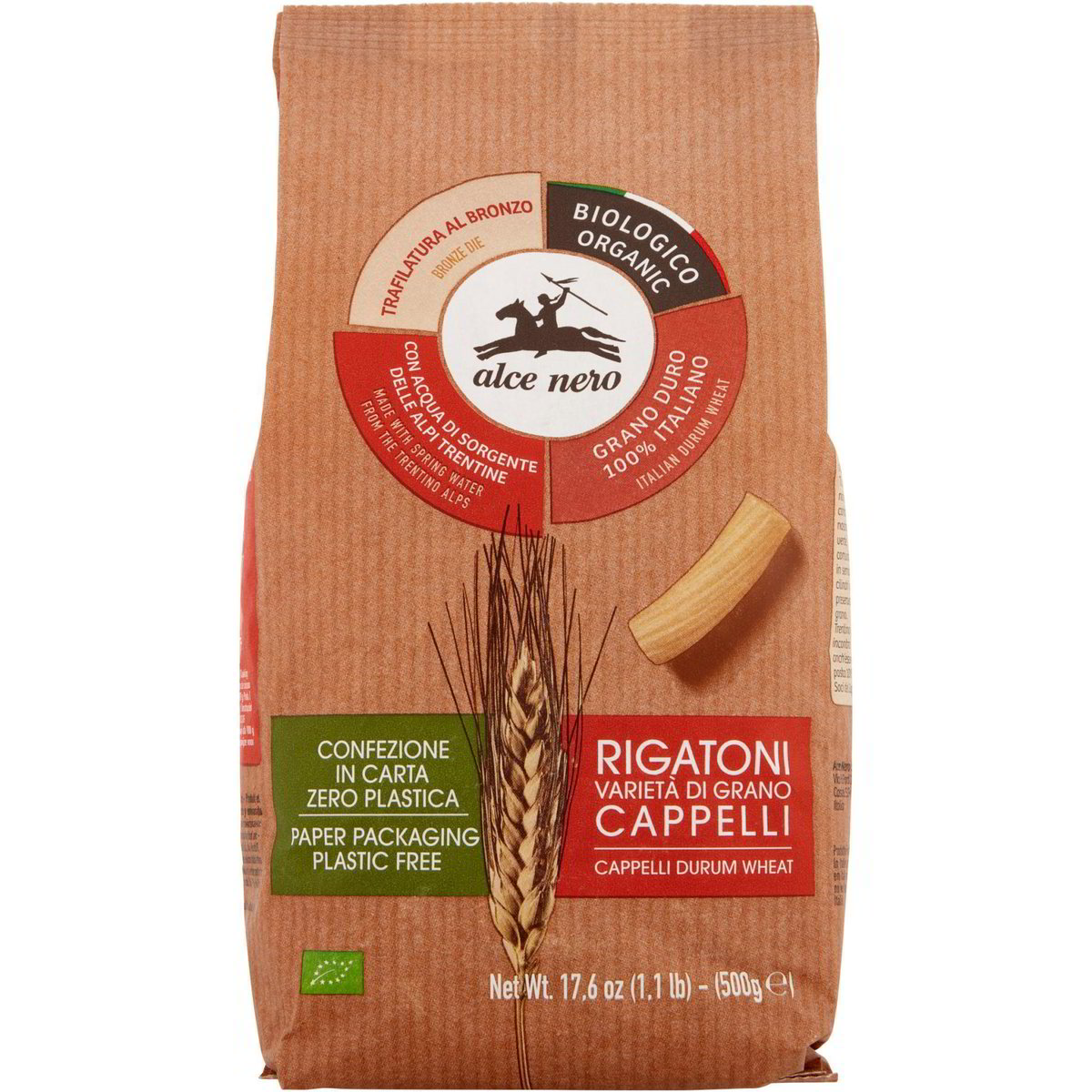 Rigatoni ALCE NERO 500 G Coop Shop