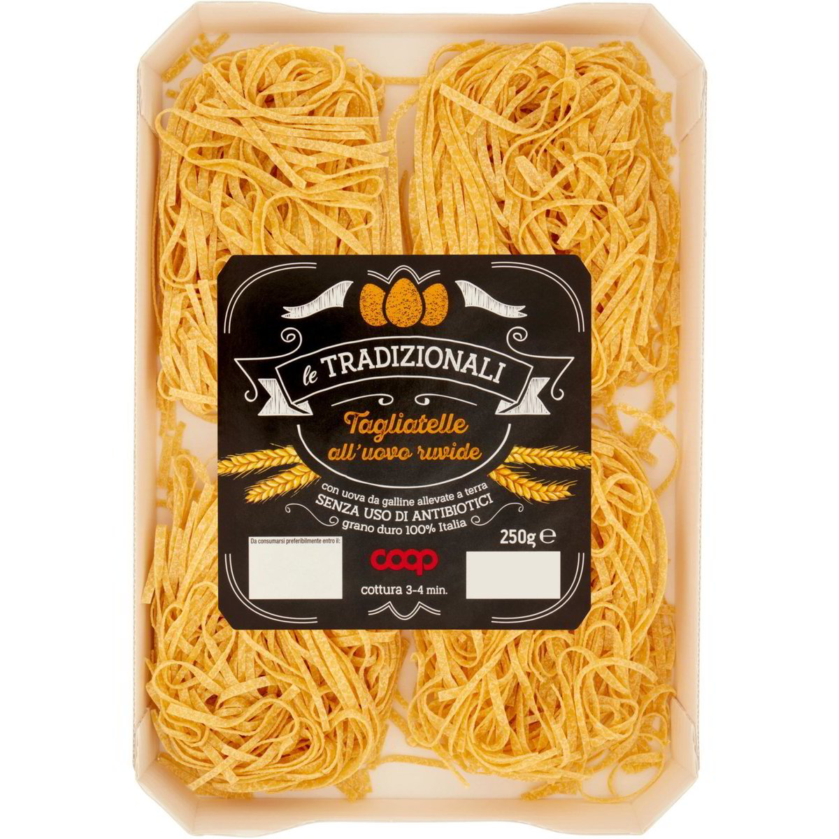 Tagliatelle all'uovo ruvide COOP 250 G Coop Shop