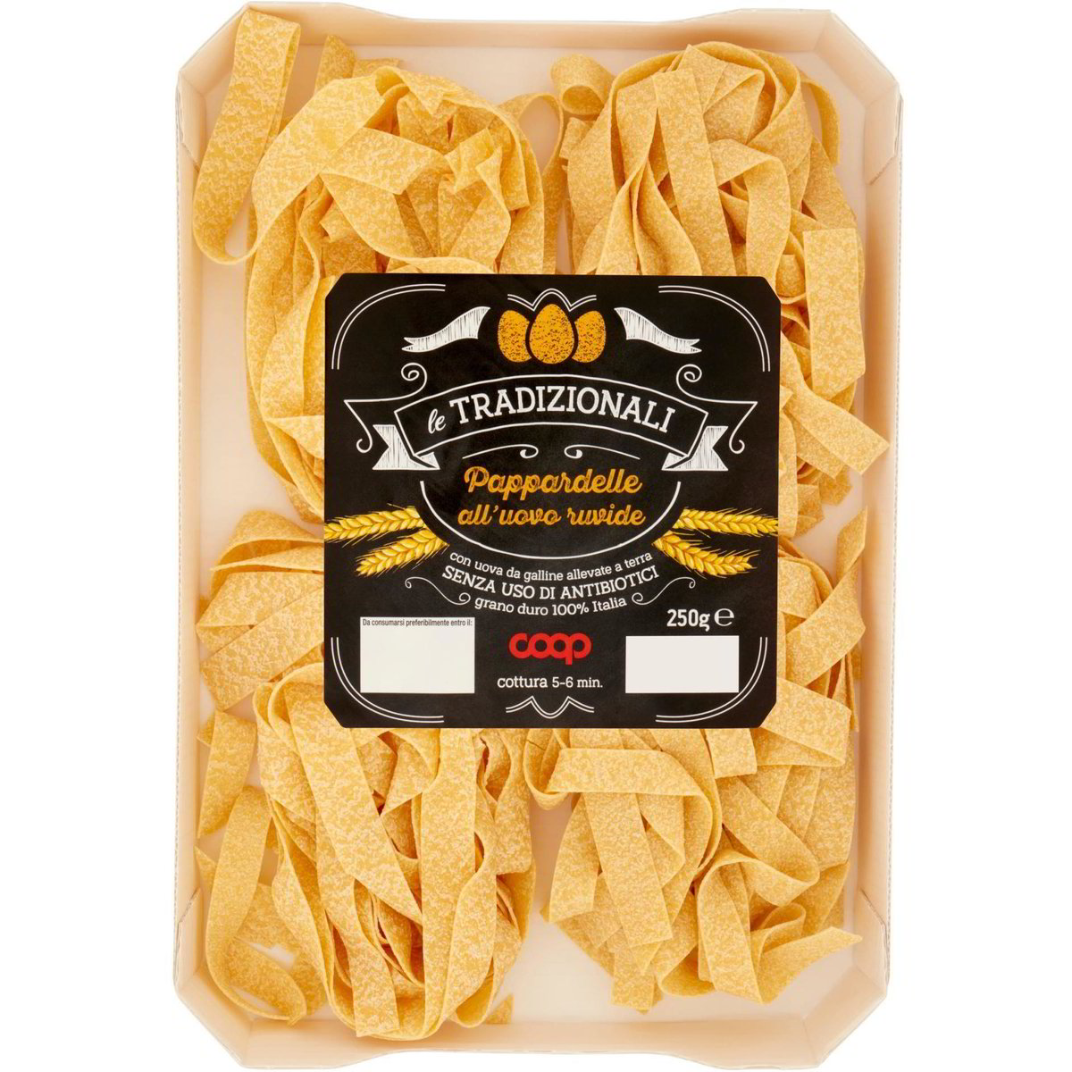 Pappardelle all'uovo ruvide COOP 250 G Coop Shop