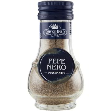 Pepe Nero Biologico Intero In Grani 250g - Confezione Senza Plastica Con Barattolo In Vetro E Tappo In Sughero - SPINTZ