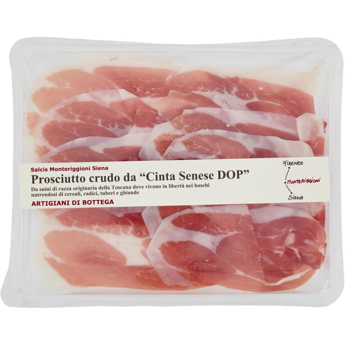 Prosciutto crudo cinta senese ARTIGIANI DI BOTTE 80 G Coop Shop