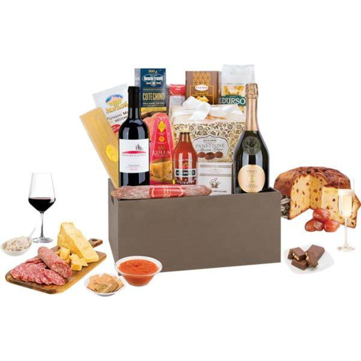 Cesto Per Deposito Babbo Natale Cesto Di Natale – Set Regalo Vuoto | Borsa Con Mele Cestino Natalizio